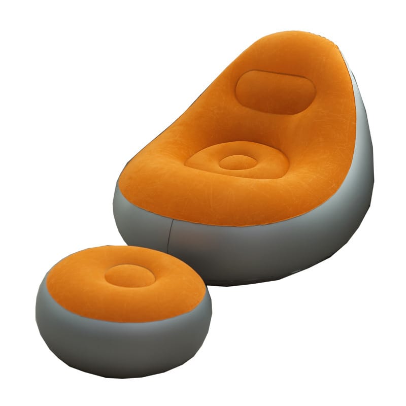 Lazy Sofa New Model Folding Footstool Sofa Storage Pvc