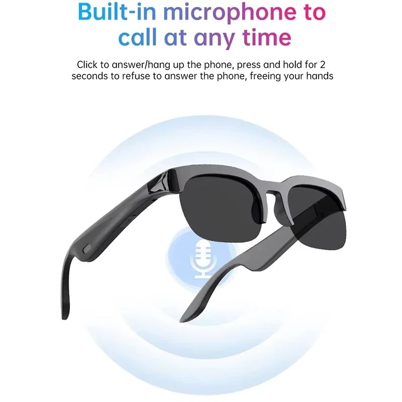 Lenovo Translation Wireless Glasses Smart AI Sunglasses