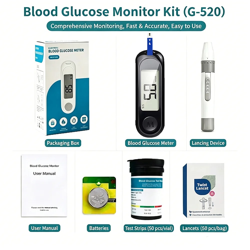Blood Glucose Meter Diabetes Testing Kit