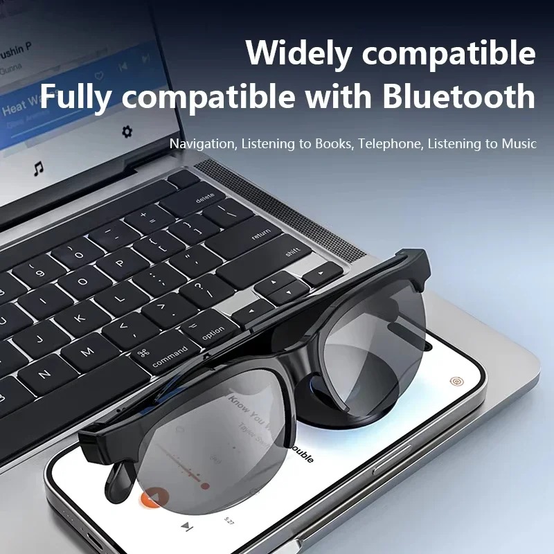 Lenovo Translation Wireless Glasses Smart AI Sunglasses