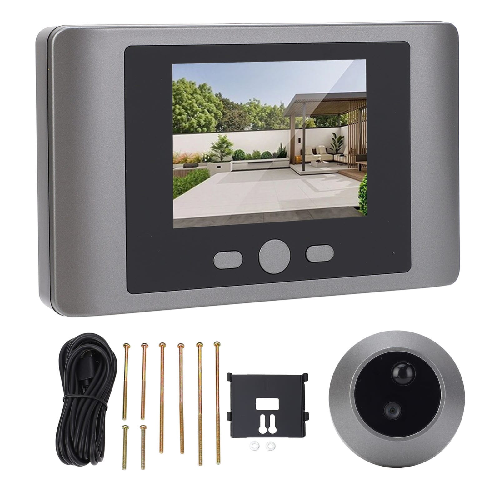 Mini Hidden Camera with Video Recording, Smart Peephole with Motion Detection, Electronic Peephole