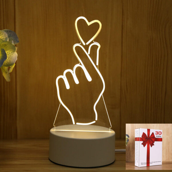 3D Acrylic Night Light LED