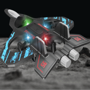 Star Fighter Zet 905 plane drone toy with LED lights and 360 degree flip stunt design