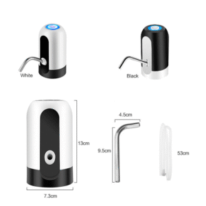 Automatic Drinking Water Pump Electric Portable Water Dispenser USB Charging Water Bottle Switch for Universal 5 Gallon Bottle